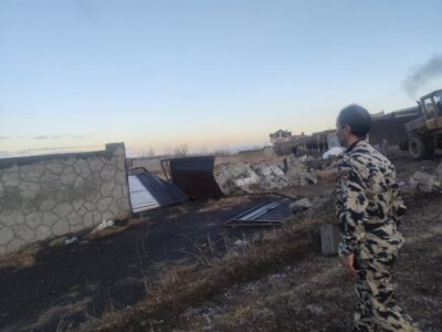 قلع‌وقمع ۶۱ مورد ساخت‌وساز غیرمجاز در اراضی کشاورزی باسمنج تبریز