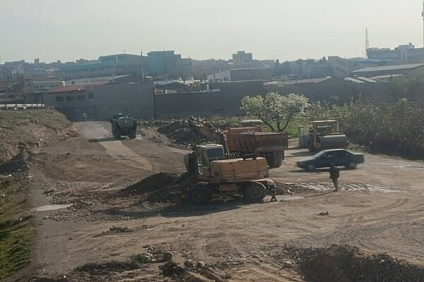 شروع طرح ضربتی اتصال آزادراه شهید باکری به دیزلآباد تبریز