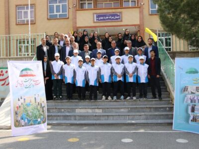 یاد شهید ماکان در اتاق سلامت مدرسه تبریز