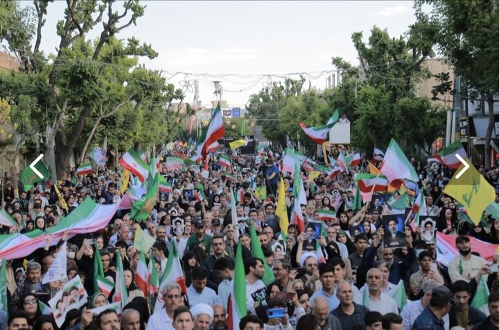 چهارمین همایش بزرگ پیادهروی عید غدیر با رکوردشکنی تبریزیها برگزار شد