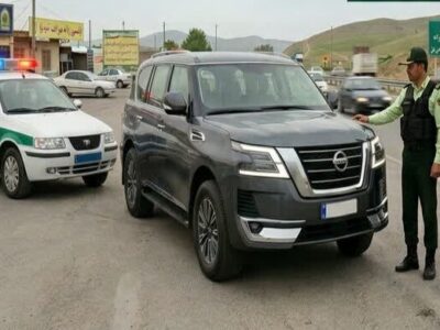 کشف خودروی ۲۲۰ میلیاردی قاچاق در شهرستان مرند