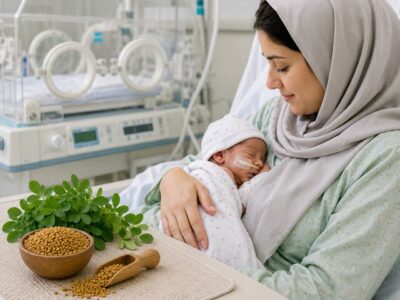 شنبلیله؛ امیدی تازه برای افزایش شیر مادران نوزادان نارس