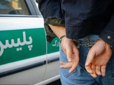 دستگیری سارق قمه بدست توسط عوامل کلانتری ۱۹ تبریز
