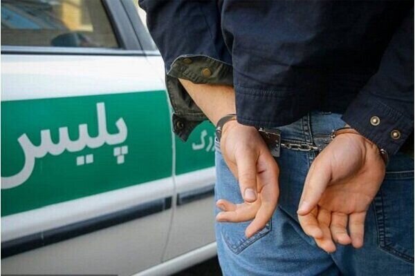 دستگیری سارق قمه بدست توسط عوامل کلانتری ۱۹ تبریز