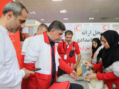 بازدید بازرسان هلال‌احمر آذربایجان‌شرقی از روند خدمت‌رسانی به زائران